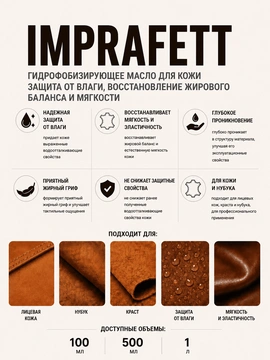Vlotho IMPRAFETT Масло для кожи Гидрофобизирующее
