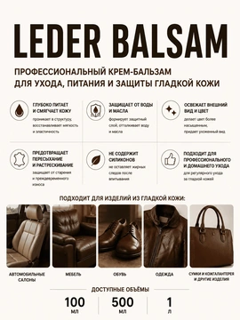 Vlotho LEDER BALSAM Крем-бальзам для кожи
