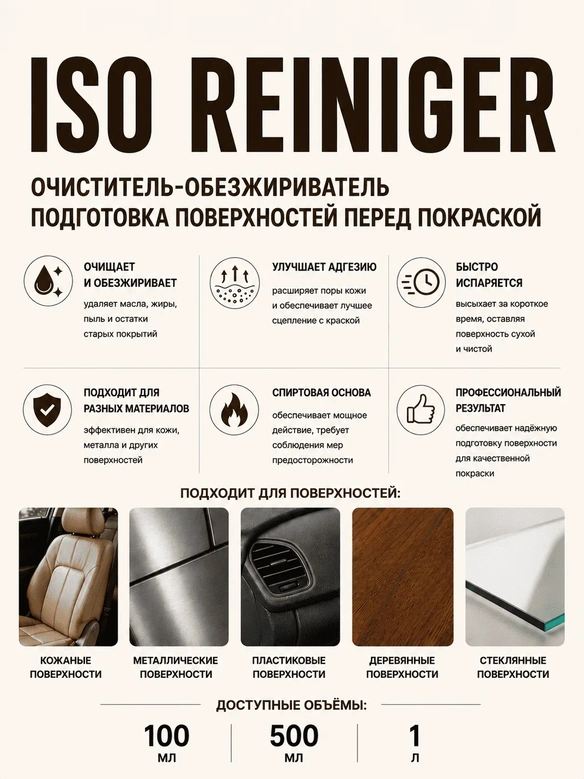 Vlotho ISO REINIGER Очиститель-обезжириватель