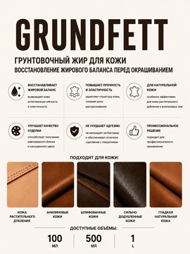 Vlotho GRUNDFETT Грунтовочный жир для кожи