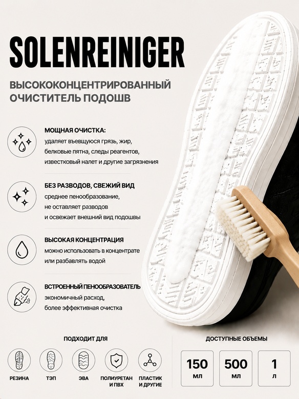 Vlotho SOLENREINIGER Очиститель для подошв обуви