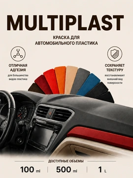 Vlotho MULTIPLAST Краска для автомобильного пластика